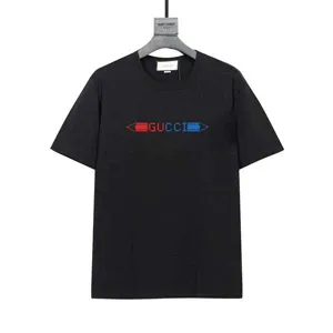 Gucci Pen Gucci Print Logo Tee グッチ スマイル グッチ ペン プリント ロゴ Tシャツ ブラック（Gucci 72）