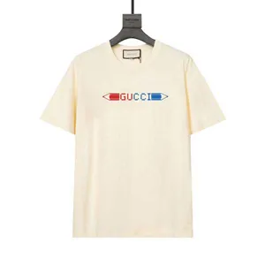 Gucci Pen Gucci Print Logo Tee グッチ スマイル グッチ ペン プリント ロゴ Tシャツ アイボリー（Gucci 71）