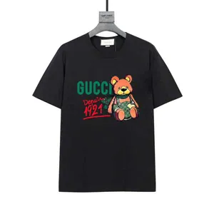Gucci Bear Print Logo Tee グッチ ベア プリント ロゴ Tシャツ ブラック（Gucci 68）