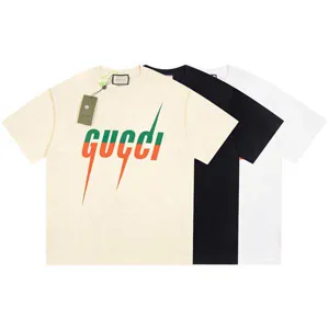 Gucci Color Blade Logo Design Tee グッチ カラー ブレードロゴ デザイン Tシャツ 3色（Gucci 35）