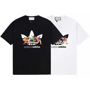 Gucci x Adidas Design Tee グッチ x アディダス デザイン Tシャツ ブラックとホワイト（Gucci 50）