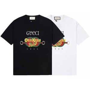 Gucci Osh Kosh Design Tee グッチ オシュ コシュ デザイン Tシャツ ブラックとホワイト（Gucci 45）