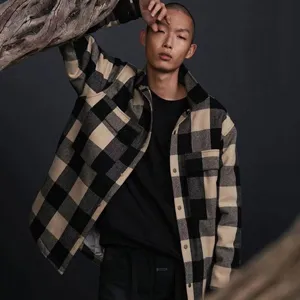 Fear of God FOG Flannel Check padded Jacket フィアオブゴッド フランネル チェック ジャケット ブラック（Fear of God 93）