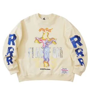 Fear of God x RRR123 GOSPEL Crewneck Sweat フィアオブゴッド アールアールアールワンツースリー ゴスペル スウェット ベージュ（Fear of God 139）