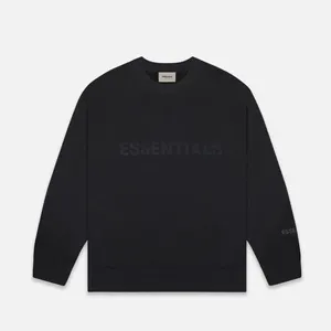 Fear of God Essentials Crew Neck SweatShirt Black FOG フィアオブゴッド エッセンシャル スウェット ブラック（Fear of God 181）