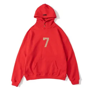 Fear of God 7th Hoodie フィアオブゴッド 7th フーディー レッド（Fear of God 156）