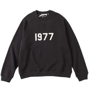 Fear of God Essentials 1977 Crewneck Sweater Black フィアオブゴッド エッセンシャルズ 1977スウェット ブラック（Fear of God 147）