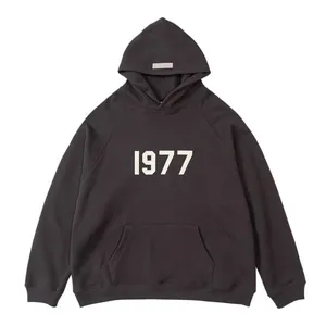 Fear of God Essentials 1977 Hoodie Black フィアオブゴッド エッセンシャルズ 1977 パーカー ブラック（Fear of God 145）