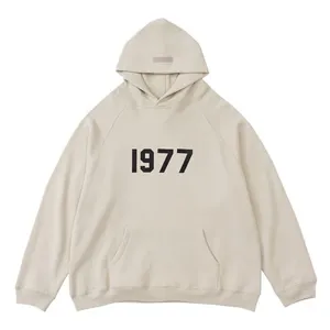 Fear of God Essentials 1977 Hoodie Beige フィアオブゴッド エッセンシャルズ 1977 パーカー ベージュ（Fear of God 144）