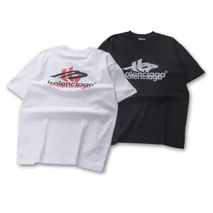 Balenciaga Print Logo Tee バレンシアガ プリント ロゴ Tシャツ ブラックとホワイト 2色（Balenciaga 139）