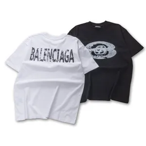 Balenciaga Vintage Print Logo Tee バレンシアガ ビンテージ プリント ロゴ Tシャツ ブラックとホワイト 2色（Balenciaga 138）