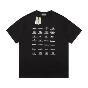 Balenciaga Archive Logos Print Tee Black バレンシアガ アーカイブ ロゴ Tシャツ ブラック（Balenciaga 177）