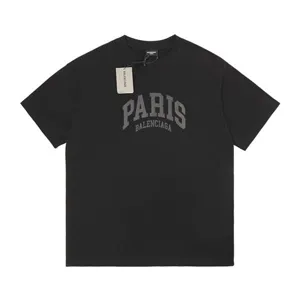 Balenciaga PARIS Logo Tee Black/Black バレンシアガ パリス ロゴ Tシャツ ブラック（Balenciaga 173）