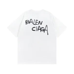 Balenciaga Marker Handwriting Logo Tee White バレンシアガ マーカー ロゴ ホワイト（Balenciaga 168）