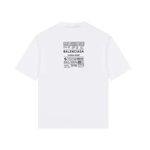 Balenciaga Care label Backprint Tee White バレンシアガ ケアラベル バックプリント Tシャツ ホワイト（Balenciaga 163）