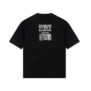 Balenciaga Care label Backprint Tee Black バレンシアガ ケアラベル バックプリント Tシャツ ブラック（Balenciaga 162）