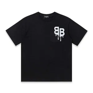 Balenciaga BB Paint Tee バレンシアガ BB ペイント Tシャツ ブラック（Balenciaga 151）