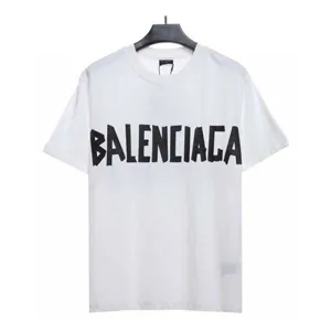 Balenciaga Tape Logo Tee White/Black バレンシアガ テープ ロゴ Tシャツ ホワイト/ブラック（Balenciaga 123）