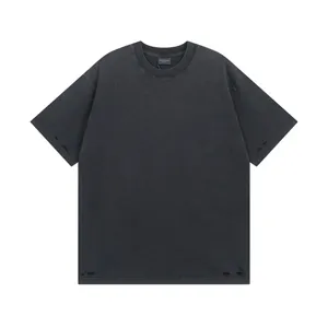 Balenciaga Painted Mokuro Black Tee バレンシアガ ペイント 杢ブラック Tシャツ ブラック（Balenciaga 37）