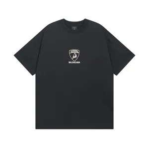 Balenciaga Automobli Lamborghini Tee バレンシアガ オートモブリ ランボルギーニ Tシャツ ブラック（Balenciaga 31）