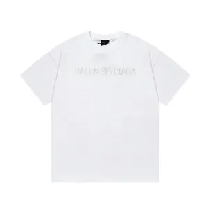 Balenciaga BB Logo Tee バレンシアガ BB ロゴ Tシャツ ホワイト（Balenciaga 24）