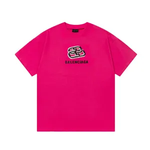 Balenciaga 3D BB Logo Tee バレンシアガ 3D BB ロゴ Tシャツ ピンク（Balenciaga 22）
