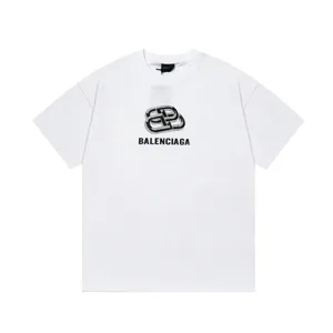 Balenciaga 3D BB Logo Tee バレンシアガ 3D BB ロゴ Tシャツ ホワイト（Balenciaga 21）