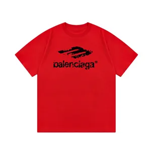 Balenciaga Vintage Logo Print Tee バレンシアガ ヴィンテージ ロゴ プリント Tシャツ レッド（Balenciaga 20）