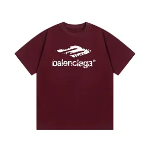Balenciaga Vintage Logo Print Tee バレンシアガ ヴィンテージ ロゴ プリント Tシャツ ワインレッド（Balenciaga 17）