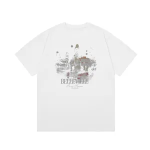 Balenciaga Belleville Print Tee バレンシアガ ベルビル プリント Tシャツ ホワイト（Balenciaga 12）