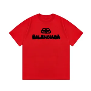 Balenciaga BB Graphic Logo Tee バレンシアガ BB グラフィック ロゴ Tシャツ レッド（Balenciaga 7）