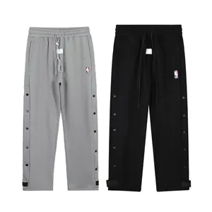 Nike x Fear of God NBA Tear Away WarmUp Pants フィアオブゴッド ナイキ NBA ウォームアップパンツ ブラックとグレー（Fear of God 44）