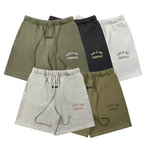 Fear of God Essentials Round Logo Sweat Shorts フィアオブゴッド ラウンドロゴ スウェット ハーフパンツ 5色（Fear of God 5）
