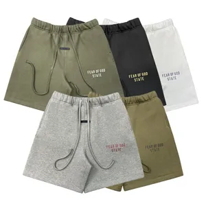 Fear of God State Logo Shorts フィアオブゴッド ステート ロゴ スウェット ハーフパンツ 5色（Fear of God 4）