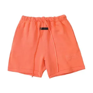 Fear of God Essentials Logo Sweat Shorts Coral フィアオブゴッド エッセンシャル ロゴ スウェット ハーフパンツ コーラル（Fear of God 117）