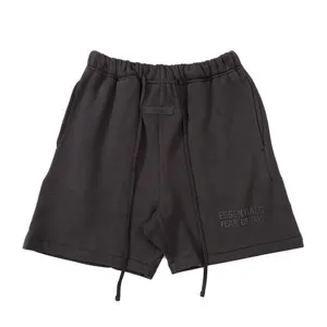 Fear of God Essentials Logo Sweat Shorts Black フィアオブゴッド エッセンシャル ロゴ スウェット ハーフパンツ ブラック（Fear of God 116）