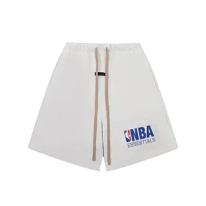 Fear of God Essentials x NBA Half Pants フィアオブゴッド エッセンシャルズ x NBA ハーフパンツ ブラックとグレー（Fear of God 11）