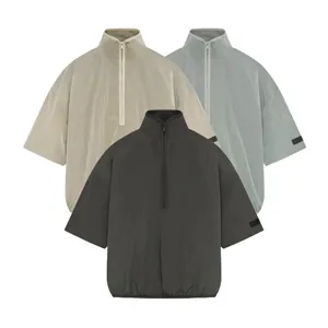 Fear of God Essentials Half Zip Nylon Jacket フィアオブゴッド エッセンシャルズ ハーフ ジップ ナイロン ジャケット 3色（Fear of God 7）