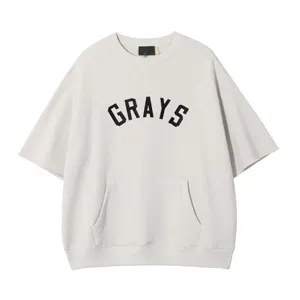 Fear of God 7th Grays Tee フィアオブゴッド 7th 7部袖 スウェット シャツ ホワイト（Fear of God 163）