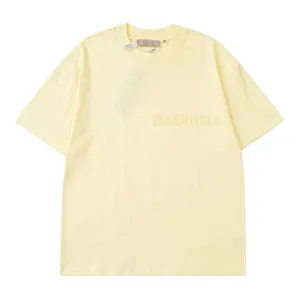 Fear of God Essentials Logo Tee naive yellow フィアオブゴッド エッセンシャル ロゴ Tシャツ ナイーブイエロー（Fear of God 122）