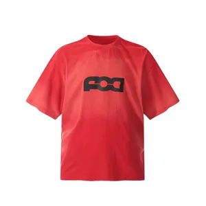 Fear of God Chest Logo Tee フィアオブゴッド チェスト ロゴ Tシャツ レッド（Fear of God 71）