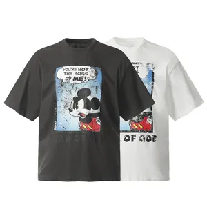 Fear of God Mickey Mouse Not Me Design Tee フィアオブゴッド ミッキーマウス ノット ミー デザイン Tシャツ ブラックとホワイト（Fear of God 67）
