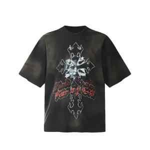 Fear of God Cross Design Tee フィアオブゴッド クロス デザイン Tシャツ ブラック（Fear of God 65）