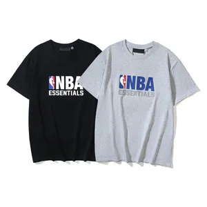 Fear of God Essentials x NBA Tee フィアオブゴッド エッセンシャルズ x NBA Tシャツ ブラックとグレー（Fear of God 13）