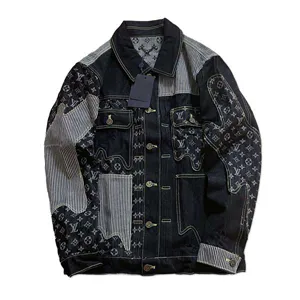 Louis Vuitton x Nigo Monogram Crazy Denim Jacket ルイヴィトン x ニゴー モノグラム クレイジー デニムジャケット（Louis Vuitton 98）