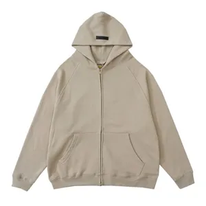 Fear of God Essentials 22FW Zipp Hoodie Smoke Grey フィアオブゴッド エッセンシャルズ ジップアップ パーカー スモークグレイ（Fear of God 136）