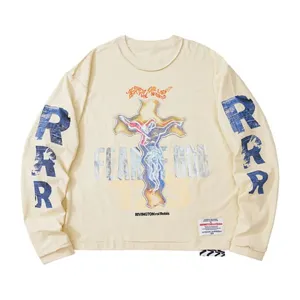 Fear of God x RRR123 GOSPEL Crewneck LongSleeve Tee フィアオブゴッド アールアールアールワンツースリー ゴスペル ロンT ベージュ（Fear of God 134）?