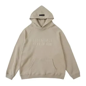 Fear of God Essentials Logo Hoodie Smoke Grey フィアオブゴッド エッセンシャル ロゴ パーカー スモークグレー（Fear of God 129）