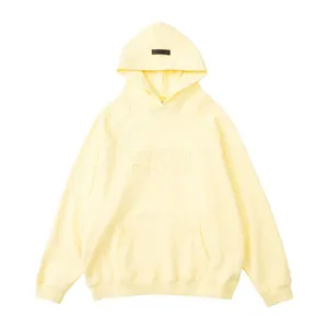 Fear of God Essentials Logo Hoodie naive yellow フィアオブゴッド エッセンシャル ロゴ パーカー ナイーブイエロー（Fear of God 126）