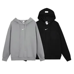 Nike x Fear of God Double hood hoodie ナイキ x フィアオブゴッド ダブルフード パーカー ブラックとグレー（Fear of God 45）